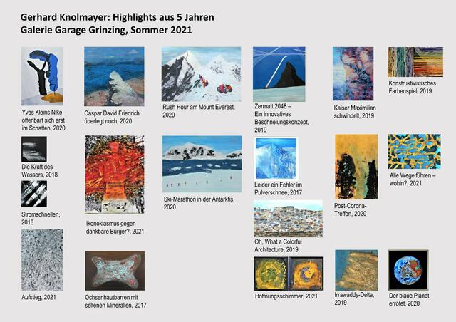 Einige Objekte der Ausstellung "Highlights aus 5 Jahren" | Foto: Maria Santner