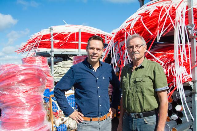 Die nächste Generation übernimmt: Michael Blaimschein (li.) und sein Vater Karl Blaimschein Jun. | Foto: Blaimschein