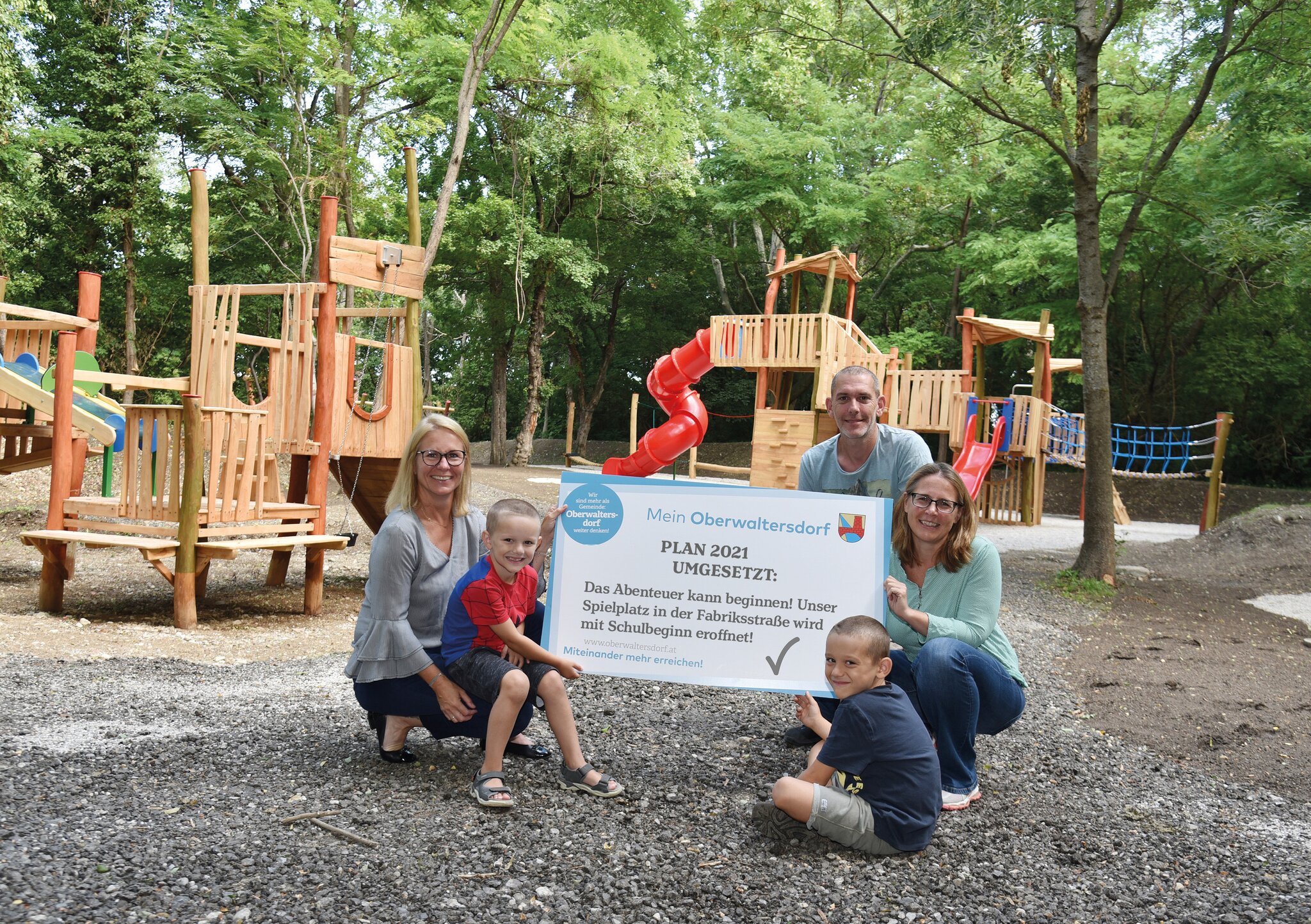 Kinder im Steinfeld: Neuer Abenteuerspielplatz: Was das Kinderherz