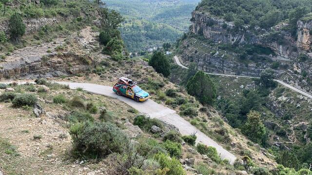 Am Rande des Naturparks Tinença de Benifassà in Spanien