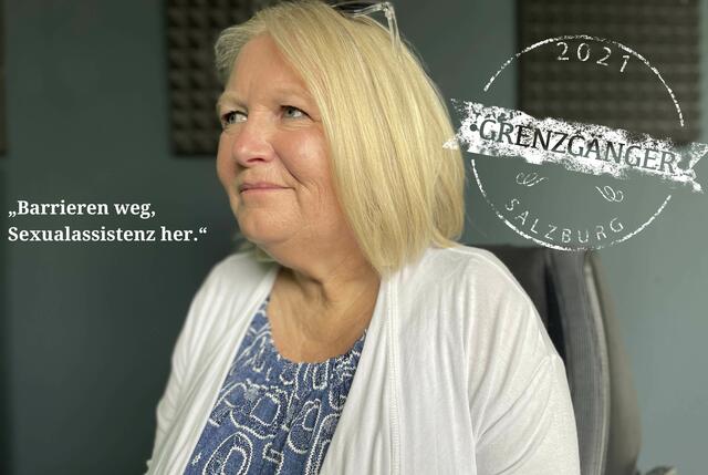 Monika Schmerold weiß was es heißt mit einer Behinderung zu leben. Mit dem Verein knack:punkt berät sie Menschen mit Behinderung.