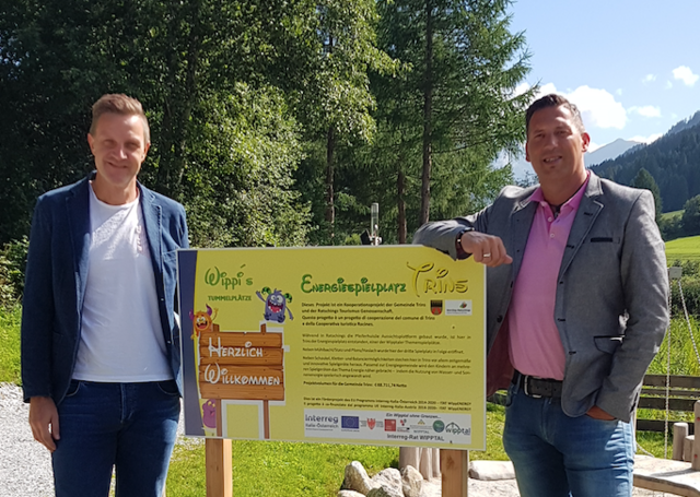 GF Thomas Gschließer und Bgm. Mario Nocker | Foto: Gemeinde