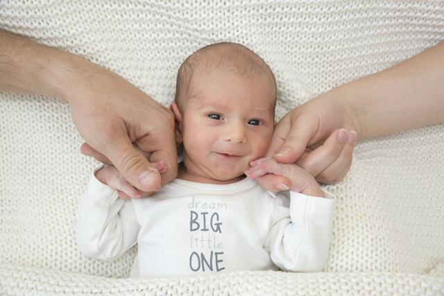 Elias
Geburt: 1. Mai 2021
50 cm, 2.940 g
Ramona Marko und Gernot Zitz aus Leibnitz | Foto: LKH Ragnitz