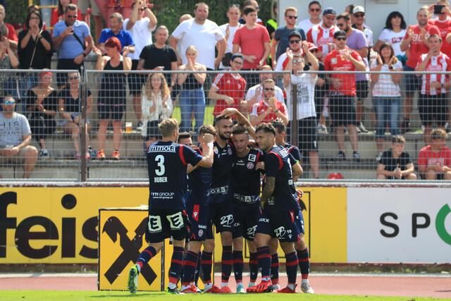 Der GAK möchte am Freitag auch gegen Steyr jubeln. | Foto: GEPA