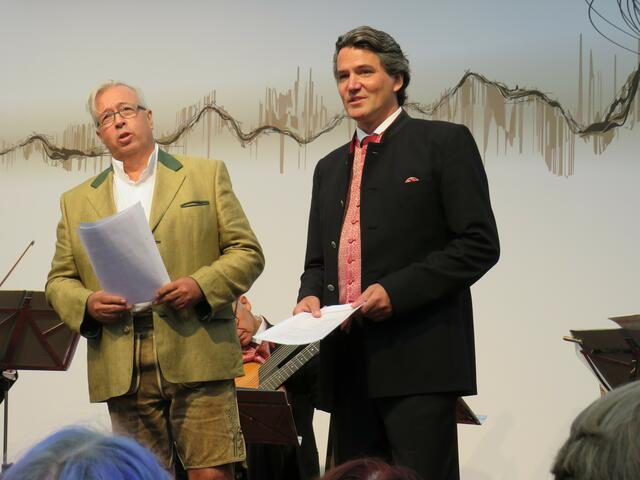 Tenor Herbert Lippert und Bariton Günter Haumer.
