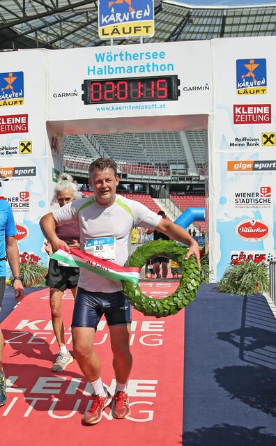 Christian Scheider feierte heuer sein 20-jähriges Jubiläum bei Kärnten läuft.  | Foto: StadtKommunikation/Krainz