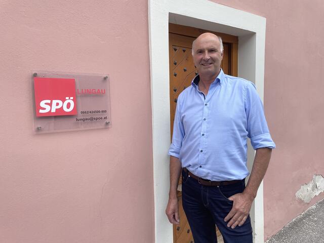 Landtagsabgeordneter Hans Ganitzer, SPÖ-Gemeindesprecher in Salzburg.