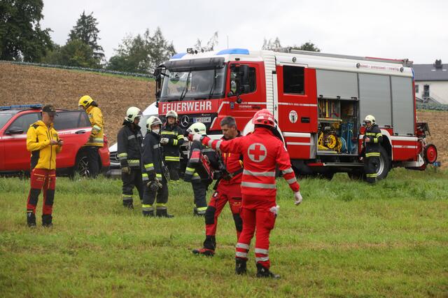 Der Welser wurde befreit und ins Krankenhaus gebracht.