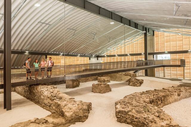Römerburgus Oberranna, Marktgemeinde Engelhartszell  | Foto: © WGD Donau Oberösterreich Tourismus GmbH / Hochhauser 