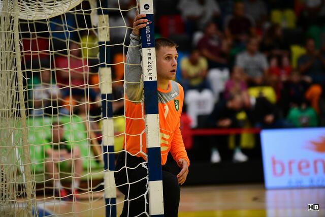 Tolle Leistung von HSG Holding Graz Goalkeeper Leo Nikolic | Foto: Bernd Haider