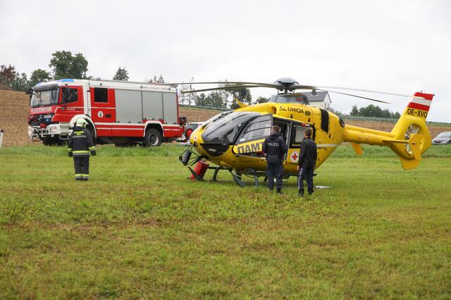 Der Welser wurde befreit und ins Krankenhaus gebracht.