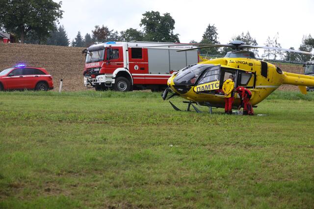 Der Welser wurde befreit und ins Krankenhaus gebracht.