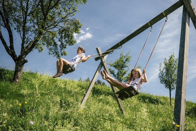 Ins Steirer-Glück hineinhutschen: Die Nächtigungszahlen in den Tourismusregionen steigen wieder. | Foto: B. Bergmann