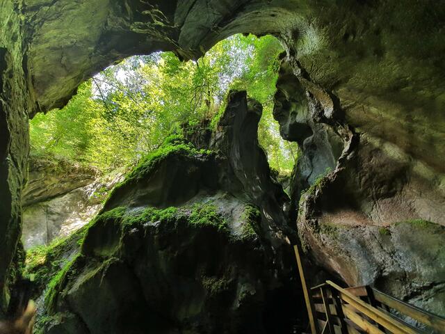 Das imposante Naturdenkmal Seisenbergklamm in Weißbach bei Lofer/Salzburg
