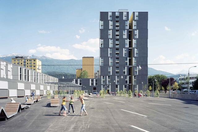 Bürgerideen für die Stadt: Mehr Schatten, Bänke und Oasen der Ruhe am DDr.-Alois-Lugger-Platz und Mutter/Kind-Parkplätze am Baggersee. | Foto: Stadt Innsbruck