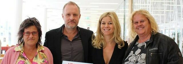Mit Hilde Dalik und Christoph Grissemann beim Dreh zu den Vorstadtweibern. | Foto: Privat