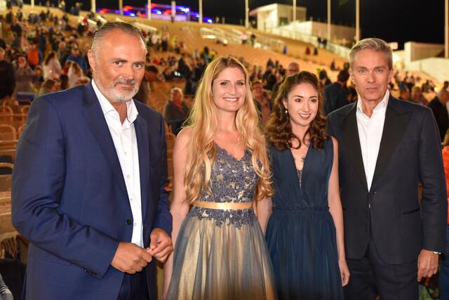 LH Hans Peter Doskozil, Svenja Kallweit, Valerie Luksch, Alfons Haider | Foto: Seefestspiele Mörbisch