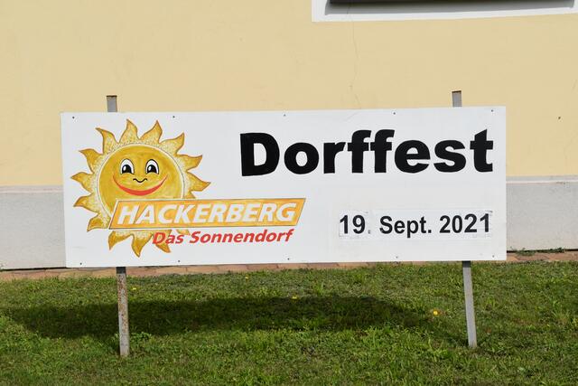 Das Dorffest in Hackerberg findet am Sonntag, dem 19. September, statt. | Foto: Martin Wurglits