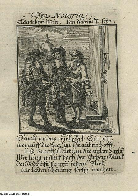 Das Notariat hat eine bewegte Geschichte. Die Rechtspflege ist eine Hauptaufgabe.  | Foto: Wikipedia