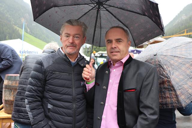 TVB-Obmann Aleaxander von der Thannen (li.) und SSAG-Vorstand Markus Walser.  | Foto: Othmar Kolp