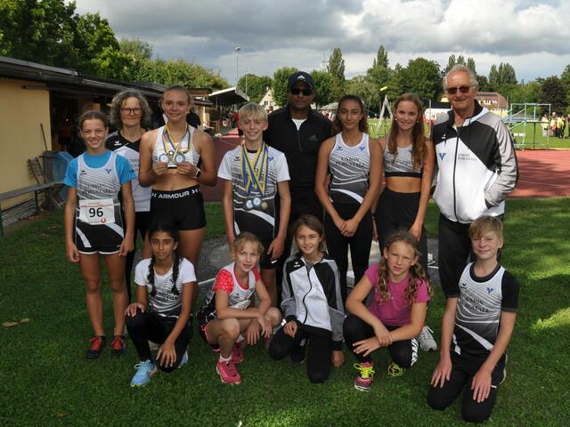Der Leichtathletik-Nachwuchs aus Purgstall konnte bei den Landesmeisterschaften in St. Pölten mit seinen Leistungen überzeugen. | Foto: Sportunion Purgstall