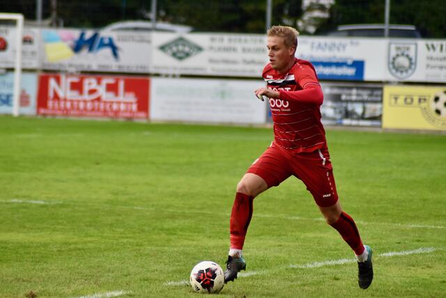 Bad Gamser Matchwinner: Florian Thomann machte mit drei Toren gegen Pölfing-Brunn den Unterschied aus. | Foto: Michl