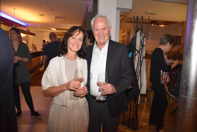 Der ehemalige SSAG-Vorstand Hannes Parth mit seiner Frau Steffi. | Foto: Föger/TT