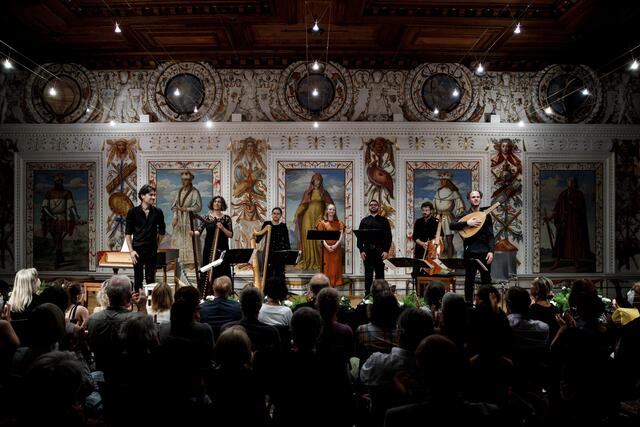 Tasto Solo im Spanischen Saal von Schloss Ambras | Foto: Felix Pirker