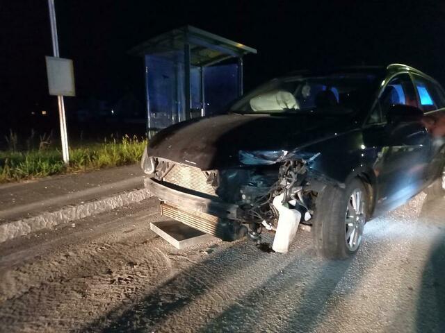 Ein 49-Jähriger war gestern Abend betrunken auf eine Verkehrsinsel in St. Florian aufgefahren. | Foto: Markus Bäumler/zema-medien.de