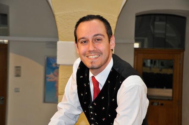 Benjamin Buchacher ist Pädagoge am BG Porcia. | Foto:  Franziska Bayer