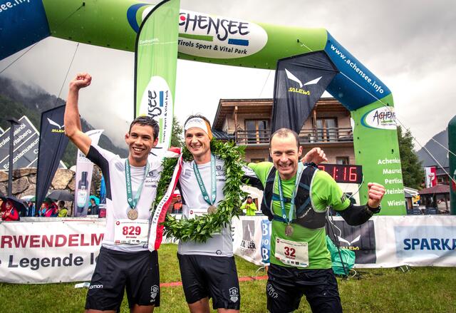 Das Herren-Podest. | Foto: Veranstalter