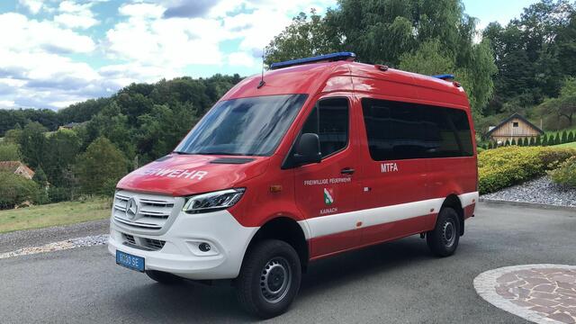 Die FF Kainach bekommt in den nächsten Tagen ein neues Mannschaftstransportfahrzeug. | Foto: FF Kainach