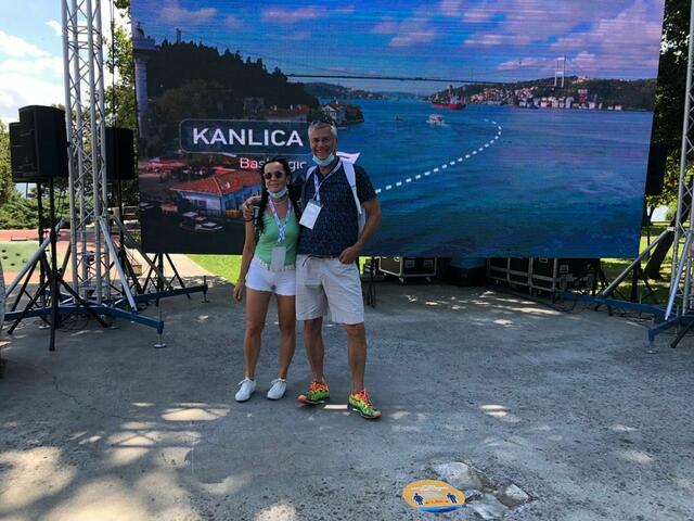Monika Pauckner und Thomas Huemer in Istanbul. | Foto: Huemer