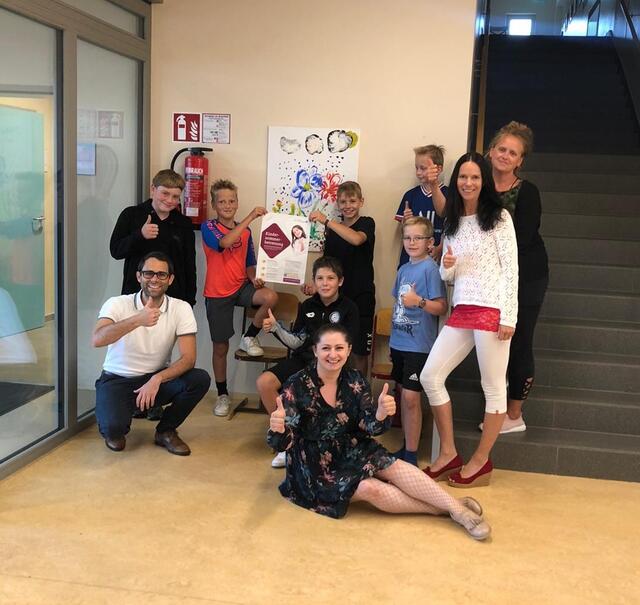 Den Kids hat es gefallen: G. Papst (l.) und Y. Cetin (v.) ziehen Bilanz. | Foto: KK