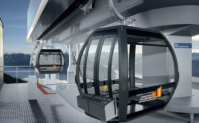 Eine hochmoderne Gondelbahn wird derzeit in Hoch-Imst gebaut. | Foto: Doppelmayr