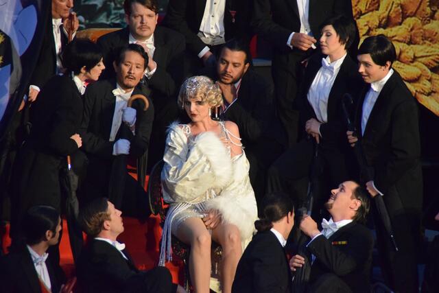 Die Operette war der Saisonhöhepunkt des Festivalsommers auf Schloss Tabor. | Foto: Elisabeth Kloiber