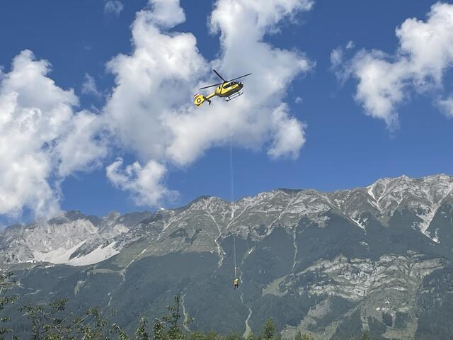 Innsbrucks Blaulichtorganisationen üben gemeinsam. | Foto: Stadtblatt