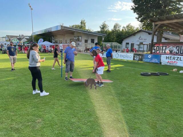 Die Kinder lernen viele Hunderassen kennen  | Foto: Kopper