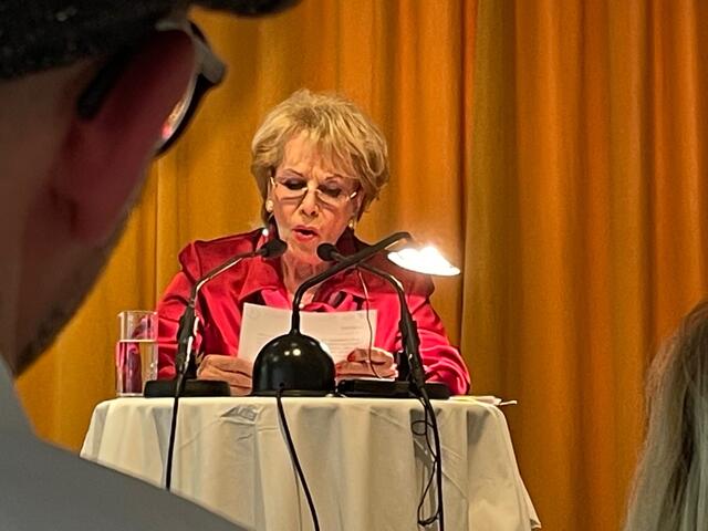 Renate Holm rezitierte Texte und Gedichte von Beethoven und Goethe