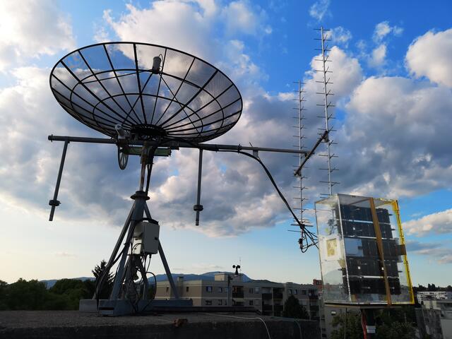 Manuel Kubicka war maßgeblich an der Entwicklung eines Nanosatelliten in Zusammenarbeit mit der ESA beteiligt. | Foto: Privat