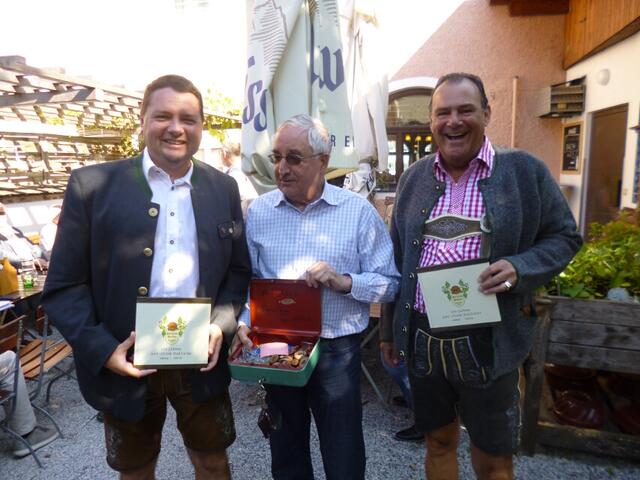 Martin Leitner, Swidbert Seywald und Walter Aichner.