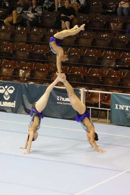 Lena Ulrich-Svenja Maglock unten-Jimena Wagensonner | Foto: Sportakrobatik Krems