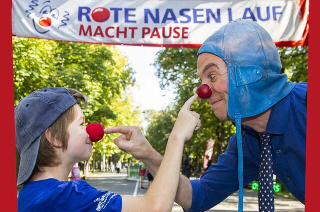 Zum 9. Mal ein Rote Nasen Lauf in Aurach. | Foto: Rote Nasen