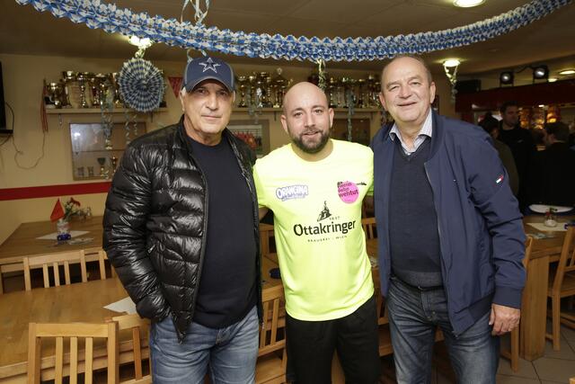 Hans "Goleador" Krankl, Chrisoph Seiler und Herbert Prohaska. | Foto: Roland Rudolph