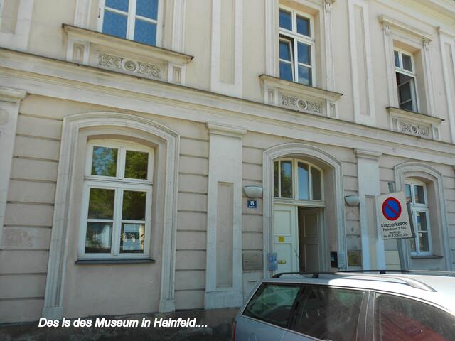 Auch das Hainfelder Museum ist natürlich eine Station auf der Kulturmeile. | Foto: Erika Bauer