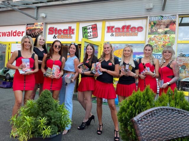 Die Promotiongirls der Arena und der WOCHE waren auch bei dieser Jahresfeier wieder ein echter Hingucker. Gecoacht wurden sie diesmal von Julia Sonnberger.