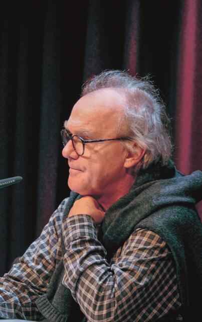 Michael Köhlmeier erhält den Nestroy-Ring der Stadt Bad Ischl. | Foto: Daniela Weiland