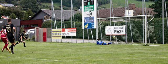2:0 durch Patrick Schlacher | Foto: Martin Rabensteiner/SV Bad St. Leonhard
