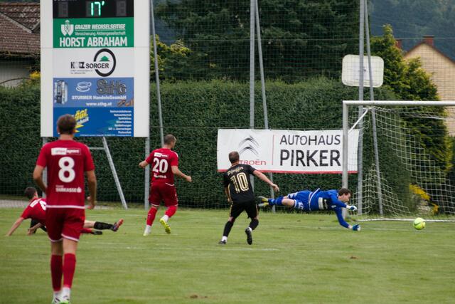 1:0 durch Andreas Steinkellner | Foto: Martin Rabensteiner/SV Bad St. Leonhard