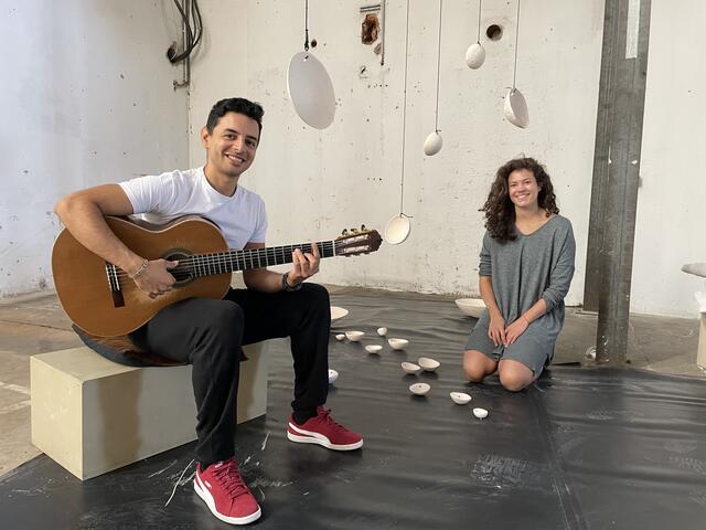 "Ton in Ton" mit Anna Barbara Bonnatto und Raul Colon.